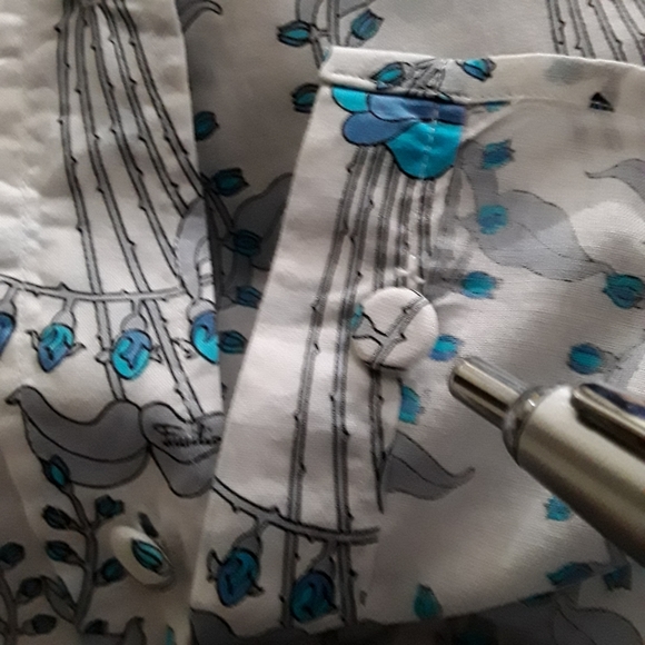 VTG Emilio Pucci Shirt Long Sleeve Size 12 - Picture 6 of 7